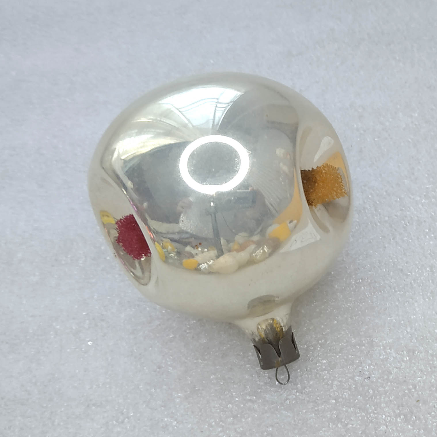 Vintage Glass Christmas Ornament