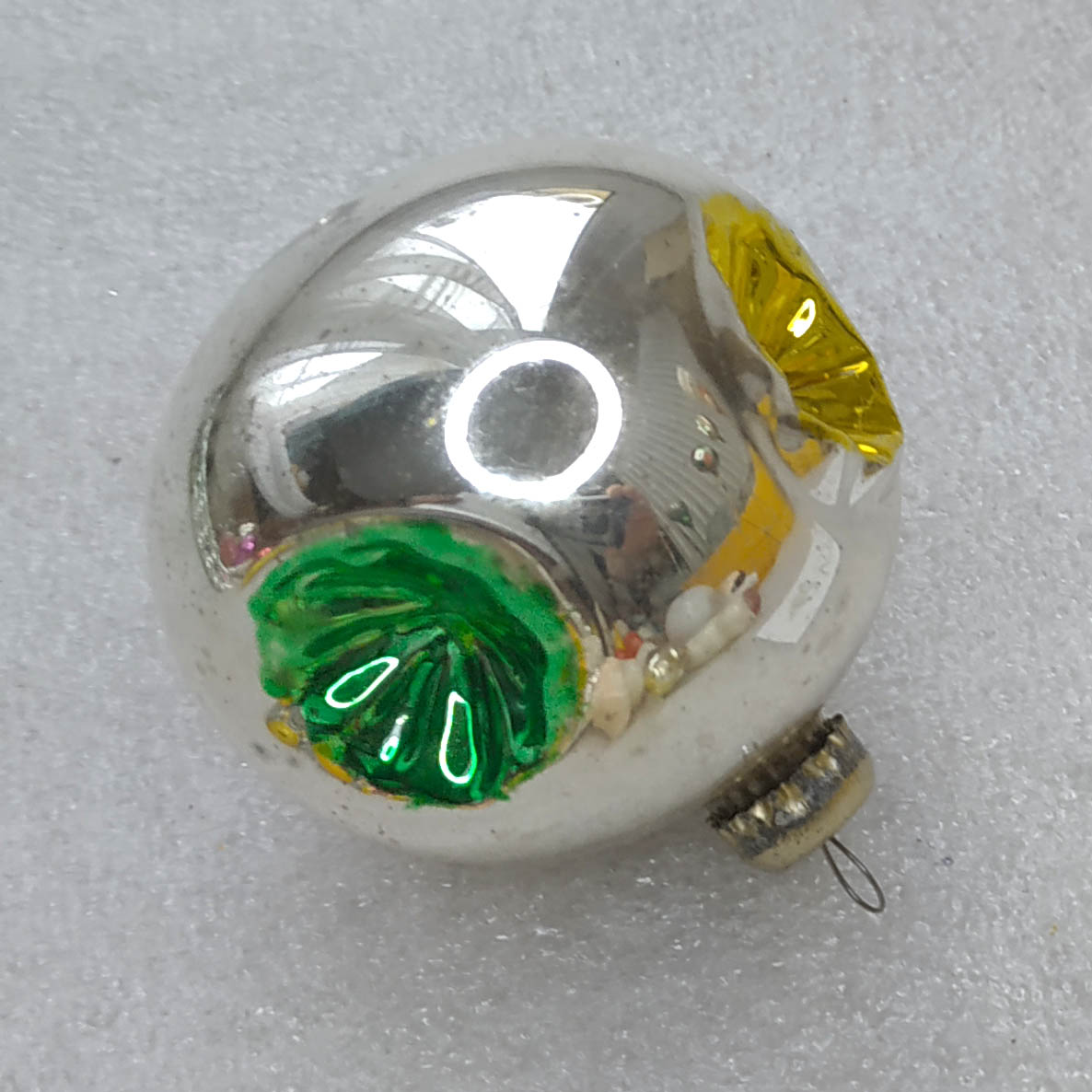 Vintage Glass Christmas Ornament