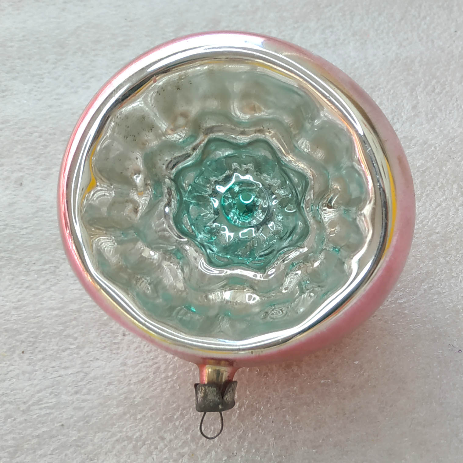 Vintage Glass Christmas Ornament